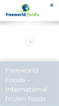 Mobile Screenshot of freeworldfoods.co.uk
